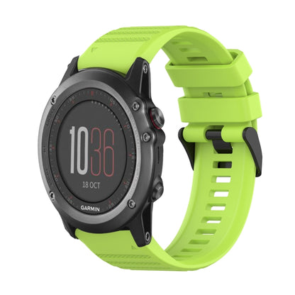 Bracelet de montre en silicone à texture horizontale de 26 mm avec outil de retrait, For Garmin Fenix 5X Sapphire, For Garmin Fenix 5X Plus, For Garmin Fenix 3, For Garmin Fenix 3 HR, For Garmin Fenix 3 Sapphire, For Garmin Descent MK 2                ...