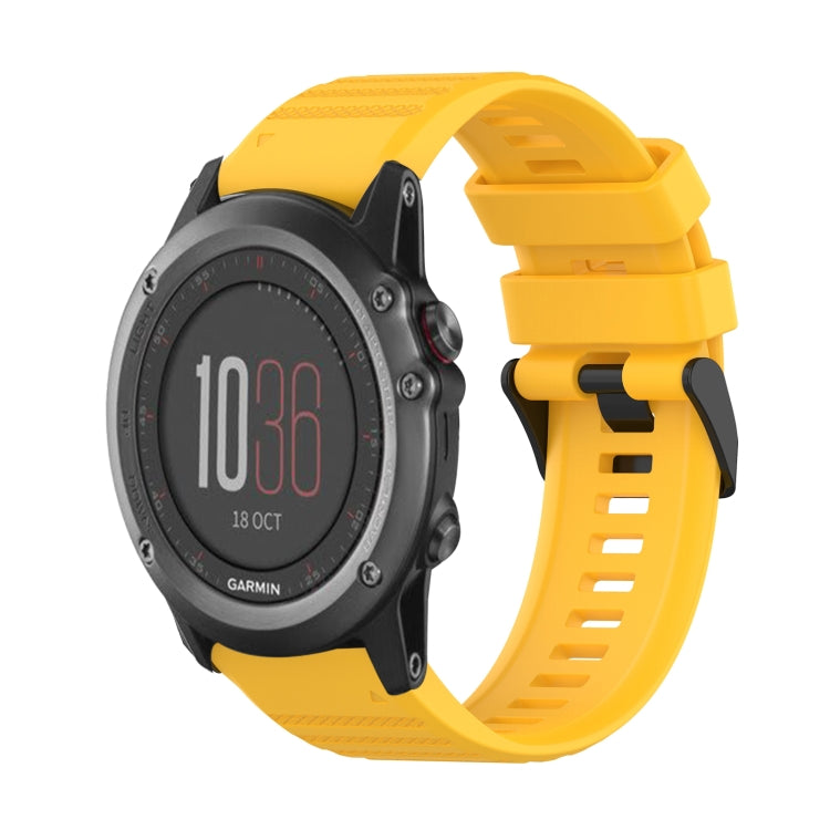 Bracelet de montre en silicone à texture horizontale de 26 mm avec outil de retrait, For Garmin Fenix 5X Sapphire, For Garmin Fenix 5X Plus, For Garmin Fenix 3, For Garmin Fenix 3 HR, For Garmin Fenix 3 Sapphire, For Garmin Descent MK 2                ...