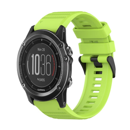 Bracelet de montre en silicone à texture horizontale de 26 mm avec outil de retrait, For Garmin Fenix 5X Sapphire, For Garmin Fenix 5X Plus, For Garmin Fenix 3, For Garmin Fenix 3 HR, For Garmin Fenix 3 Sapphire, For Garmin Descent MK 2                ...