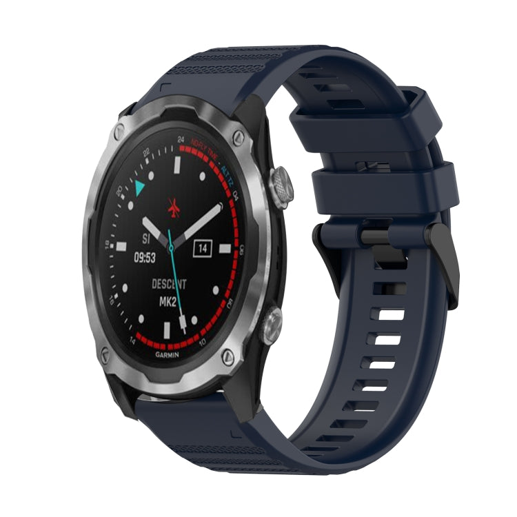 Bracelet de montre en silicone à texture horizontale de 26 mm avec outil de retrait, For Garmin Fenix 5X Sapphire, For Garmin Fenix 5X Plus, For Garmin Fenix 3, For Garmin Fenix 3 HR, For Garmin Fenix 3 Sapphire, For Garmin Descent MK 2                ...