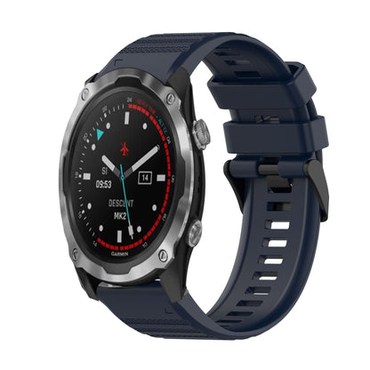 Bracelet de montre en silicone à texture horizontale de 26 mm avec outil de retrait, For Garmin Fenix 5X Sapphire, For Garmin Fenix 5X Plus, For Garmin Fenix 3, For Garmin Fenix 3 HR, For Garmin Fenix 3 Sapphire, For Garmin Descent MK 2                ...