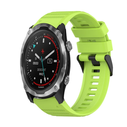 Bracelet de montre en silicone à texture horizontale de 26 mm avec outil de retrait, For Garmin Fenix 5X Sapphire, For Garmin Fenix 5X Plus, For Garmin Fenix 3, For Garmin Fenix 3 HR, For Garmin Fenix 3 Sapphire, For Garmin Descent MK 2                ...