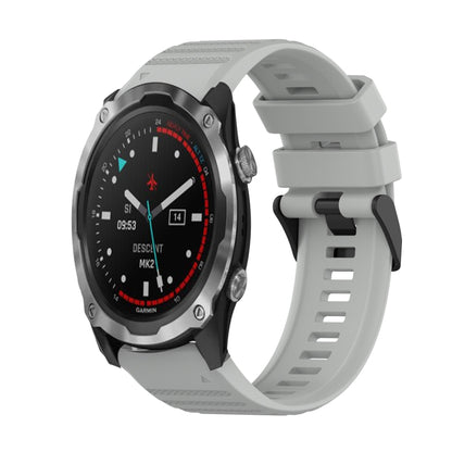 Bracelet de montre en silicone à texture horizontale de 26 mm avec outil de retrait, For Garmin Fenix 5X Sapphire, For Garmin Fenix 5X Plus, For Garmin Fenix 3, For Garmin Fenix 3 HR, For Garmin Fenix 3 Sapphire, For Garmin Descent MK 2                ...
