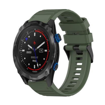 Bracelet de montre en silicone à texture horizontale de 26 mm avec outil de retrait, For Garmin Fenix 5X Sapphire, For Garmin Fenix 5X Plus, For Garmin Fenix 3, For Garmin Fenix 3 HR, For Garmin Fenix 3 Sapphire, For Garmin Descent MK 2                ...