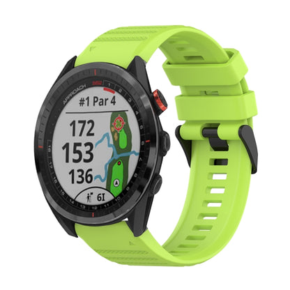 Bracelet de montre en silicone à texture horizontale de 22 mm avec outil de retrait, For Garmin Fenix 7, For Garmin Fenix 7 Solar, For Garmin Fenix 7 Sapphire Solar, For Garmin Epix Gen 2, For Garmin Approach S62, For Garmin Fenix 6 GPS                ...