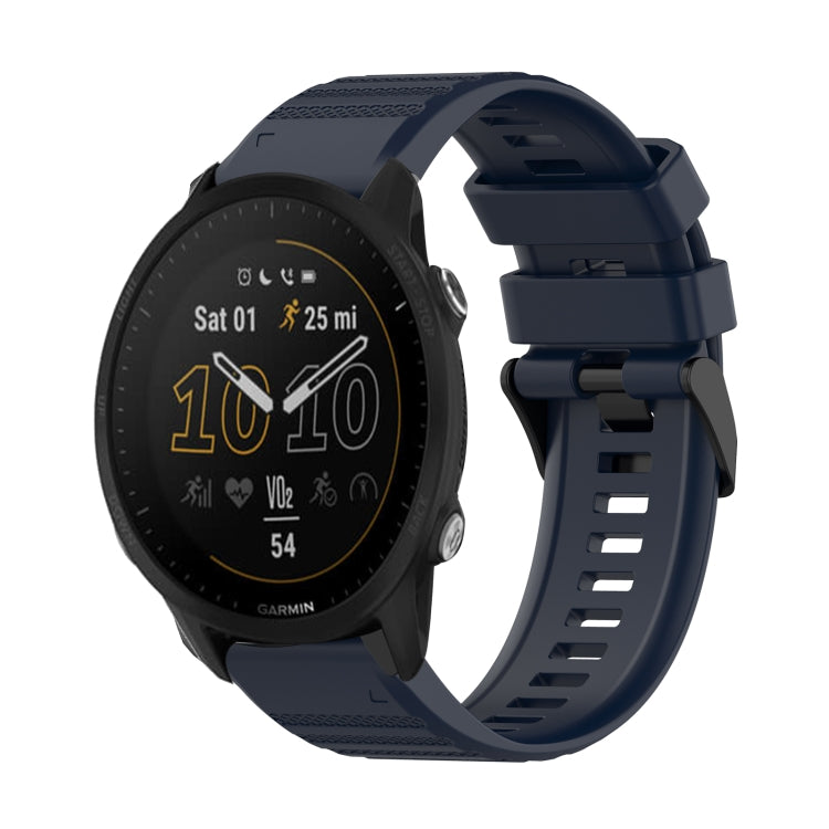 Bracelet de montre en silicone à texture horizontale de 22 mm avec outil de retrait, For Garmin Fenix 6 Sapphire GPS, For Garmin Fenix 5, For Garmin Fenix 5 Plus, For Garmin Quatix 5, For Garmin Quatix 5 Sapphire, For Garmin Forerunner 955             ...