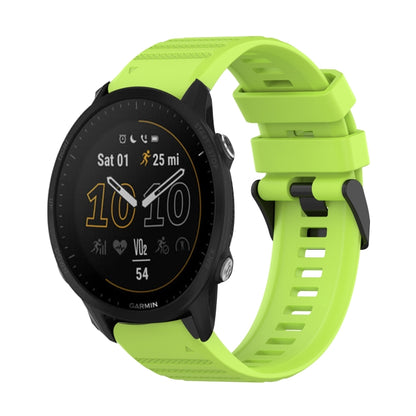 Bracelet de montre en silicone à texture horizontale de 22 mm avec outil de retrait, For Garmin Fenix 6 Sapphire GPS, For Garmin Fenix 5, For Garmin Fenix 5 Plus, For Garmin Quatix 5, For Garmin Quatix 5 Sapphire, For Garmin Forerunner 955             ...