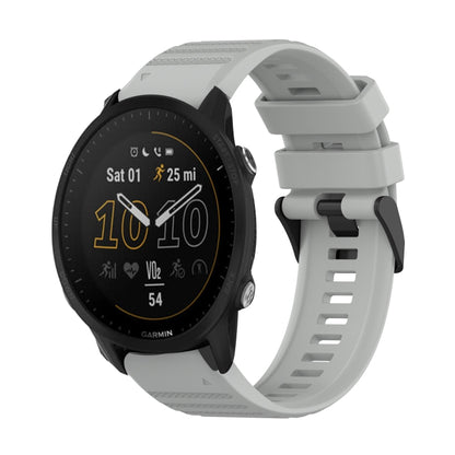 Bracelet de montre en silicone à texture horizontale de 22 mm avec outil de retrait, For Garmin Fenix 6 Sapphire GPS, For Garmin Fenix 5, For Garmin Fenix 5 Plus, For Garmin Quatix 5, For Garmin Quatix 5 Sapphire, For Garmin Forerunner 955             ...
