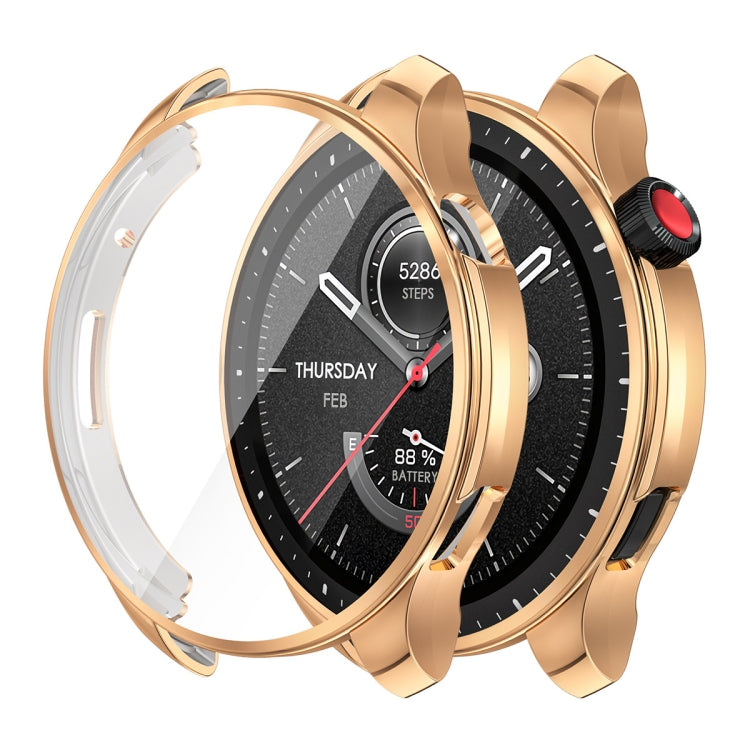 Pour Amazfit GTR 4 ENKAY Hat-Prince Coque en TPU électrolytique avec film d'écran