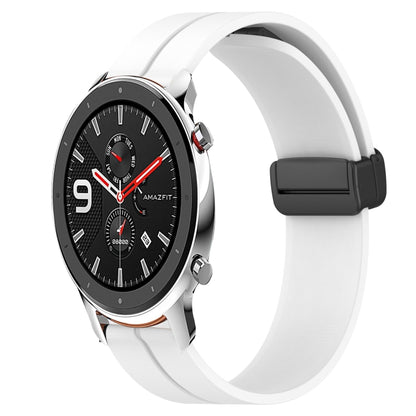 Bracelet de montre en silicone à fermoir magnétique de couleur unie de 20 mm, For Amazfit GTR 42mm, For Amazfit Pop Pro, For Amazfit Pop