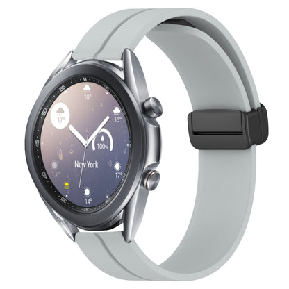 Bracelet de montre en silicone à fermoir magnétique de couleur unie de 22 mm, For Samsung Galaxy Watch3 45mm, For Samsung Galaxy Watch 46mm, For Samsung Gear S3 Classic, For Samsung Gear S3 Frontier
