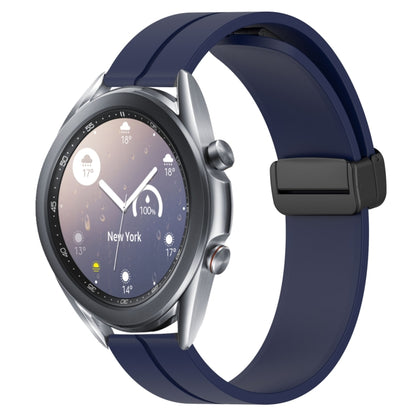 Bracelet de montre en silicone à fermoir magnétique de couleur unie de 22 mm, For Samsung Galaxy Watch3 45mm, For Samsung Galaxy Watch 46mm, For Samsung Gear S3 Classic, For Samsung Gear S3 Frontier