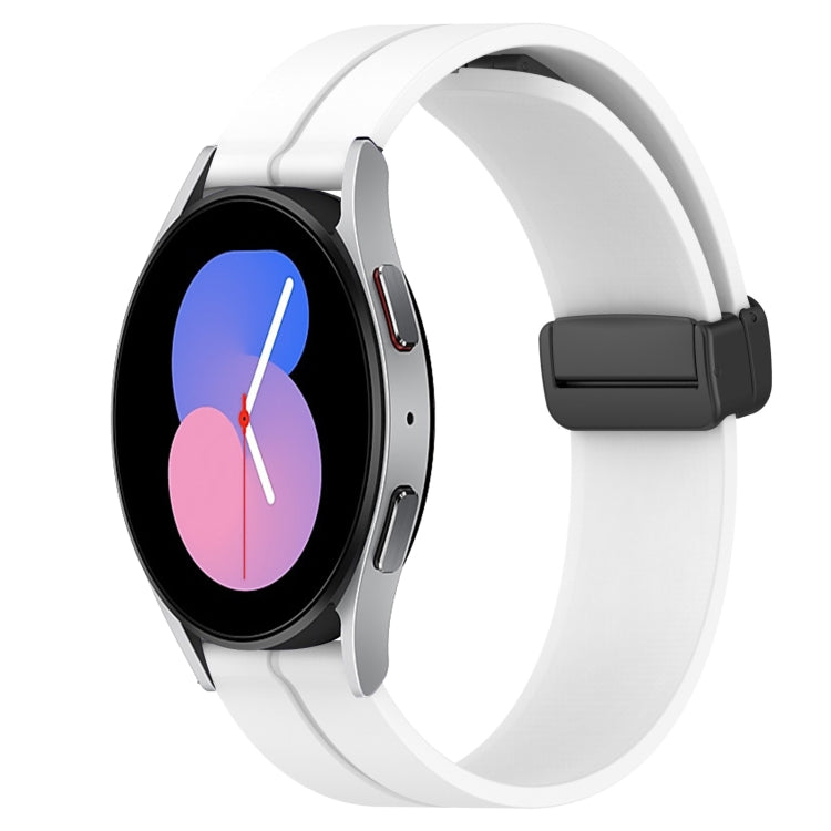Bracelet de montre en silicone à fermoir magnétique de couleur unie de 22 mm, For Samsung Galaxy Watch3 45mm, For Samsung Galaxy Watch 46mm, For Samsung Gear S3 Classic, For Samsung Gear S3 Frontier