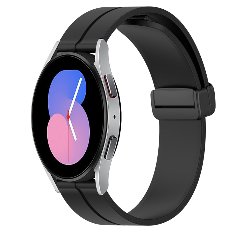 Bracelet de montre en silicone à fermoir magnétique de couleur unie de 22 mm, For Samsung Galaxy Watch3 45mm, For Samsung Galaxy Watch 46mm, For Samsung Gear S3 Classic, For Samsung Gear S3 Frontier