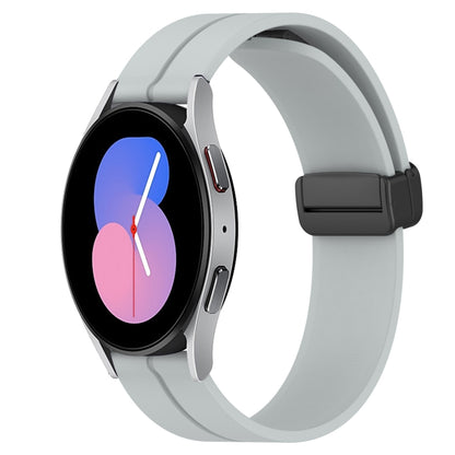 Bracelet de montre en silicone à fermoir magnétique de couleur unie de 22 mm, For Samsung Galaxy Watch3 45mm, For Samsung Galaxy Watch 46mm, For Samsung Gear S3 Classic, For Samsung Gear S3 Frontier