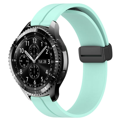 Bracelet de montre en silicone à fermoir magnétique de couleur unie de 22 mm, For Samsung Galaxy Watch3 45mm, For Samsung Galaxy Watch 46mm, For Samsung Gear S3 Classic, For Samsung Gear S3 Frontier