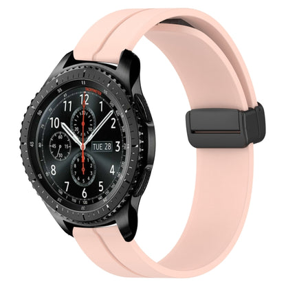 Bracelet de montre en silicone à fermoir magnétique de couleur unie de 22 mm, For Samsung Galaxy Watch3 45mm, For Samsung Galaxy Watch 46mm, For Samsung Gear S3 Classic, For Samsung Gear S3 Frontier