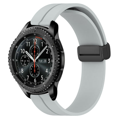 Bracelet de montre en silicone à fermoir magnétique de couleur unie de 22 mm, For Samsung Galaxy Watch3 45mm, For Samsung Galaxy Watch 46mm, For Samsung Gear S3 Classic, For Samsung Gear S3 Frontier