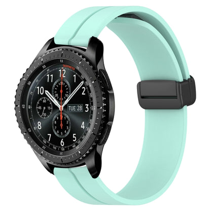 Bracelet de montre en silicone à fermoir magnétique de couleur unie de 22 mm, For Samsung Galaxy Watch3 45mm, For Samsung Galaxy Watch 46mm, For Samsung Gear S3 Classic, For Samsung Gear S3 Frontier