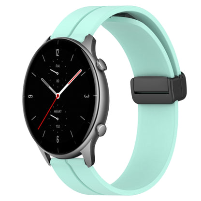 Bracelet de montre en silicone à fermoir magnétique de couleur unie de 22 mm, For Amazfit GTR 4, For Amazfit GTR 3, For Amazfit GTR 3 Pro, For Amazfit GTR 2e, For Amazfit GTR 2, For Amazfit 3