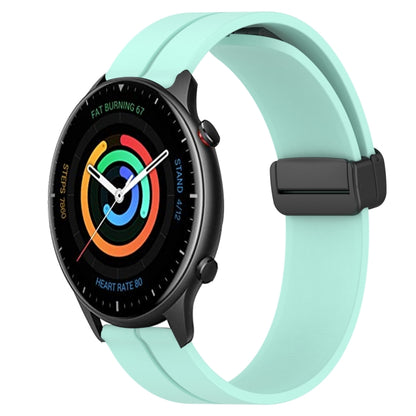 Bracelet de montre en silicone à fermoir magnétique de couleur unie de 22 mm, For Amazfit GTR 4, For Amazfit GTR 3, For Amazfit GTR 3 Pro, For Amazfit GTR 2e, For Amazfit GTR 2, For Amazfit 3