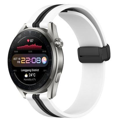 Bracelet de montre en silicone à fermoir magnétique pliant de 22 mm, For Huawei Watch 3 Pro New