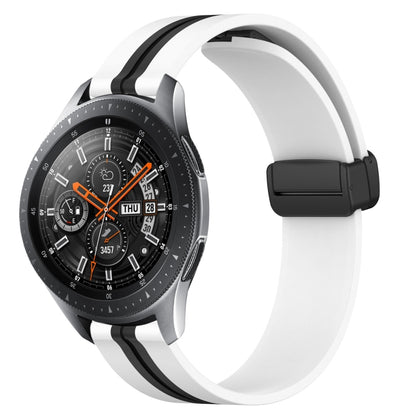 Bracelet de montre en silicone à fermoir magnétique pliant de 22 mm, For Samsung Galaxy Watch3 45mm, For Samsung Galaxy Watch 46mm, For Samsung Gear S3 Classic, For Samsung Gear S3 Frontier