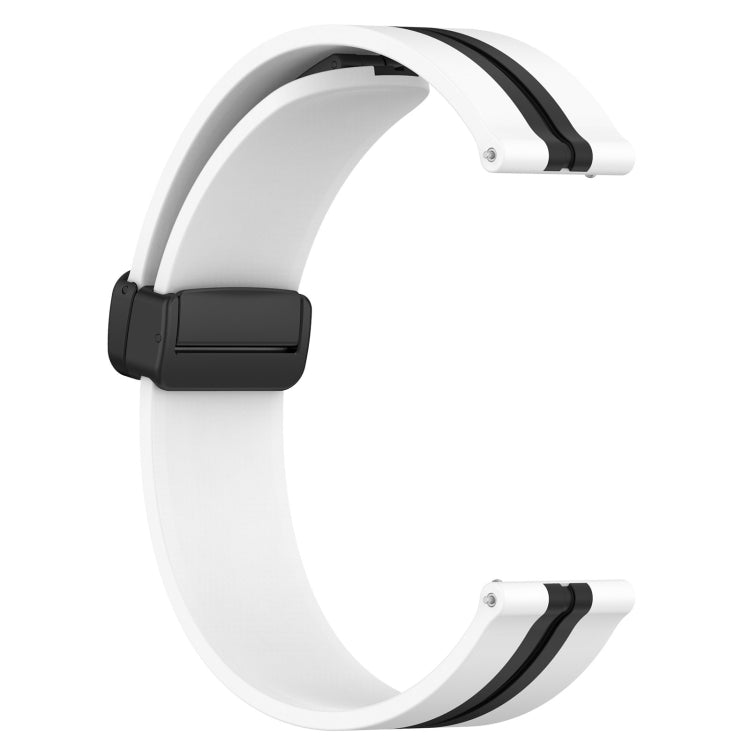 Bracelet de montre en silicone à fermoir magnétique pliant de 20 mm, For Samsung Galaxy Watch Active 2 40mm, For Samsung Galaxy Watch Active 2 44mm, For Samsung Galaxy Watch 42mm