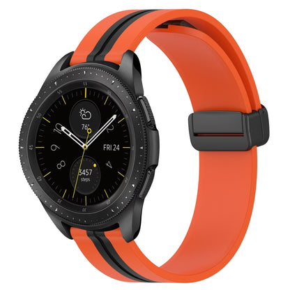 Bracelet de montre en silicone à fermoir magnétique pliant de 20 mm, For Samsung Galaxy Watch Active 2 40mm, For Samsung Galaxy Watch Active 2 44mm, For Samsung Galaxy Watch 42mm