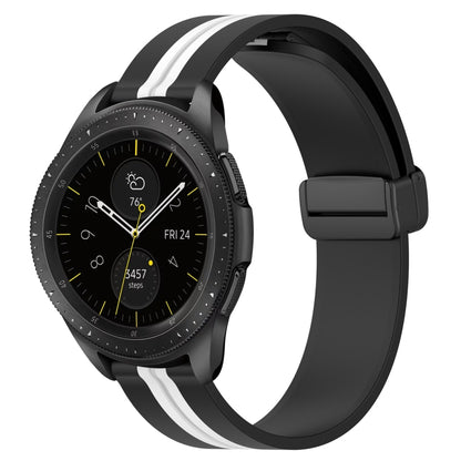 Bracelet de montre en silicone à fermoir magnétique pliant de 20 mm, For Samsung Galaxy Watch Active 2 40mm, For Samsung Galaxy Watch Active 2 44mm, For Samsung Galaxy Watch 42mm