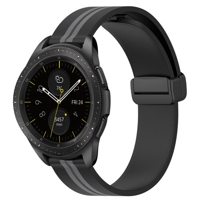 Bracelet de montre en silicone à fermoir magnétique pliant de 20 mm, For Samsung Galaxy Watch Active 2 40mm, For Samsung Galaxy Watch Active 2 44mm, For Samsung Galaxy Watch 42mm