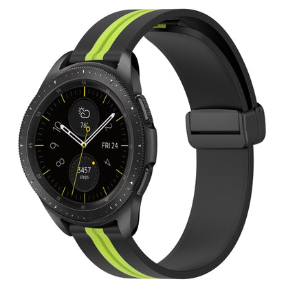 Bracelet de montre en silicone à fermoir magnétique pliant de 20 mm, For Samsung Galaxy Watch Active 2 40mm, For Samsung Galaxy Watch Active 2 44mm, For Samsung Galaxy Watch 42mm