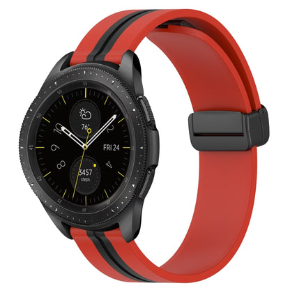 Bracelet de montre en silicone à fermoir magnétique pliant de 20 mm, For Samsung Galaxy Watch Active 2 40mm, For Samsung Galaxy Watch Active 2 44mm, For Samsung Galaxy Watch 42mm