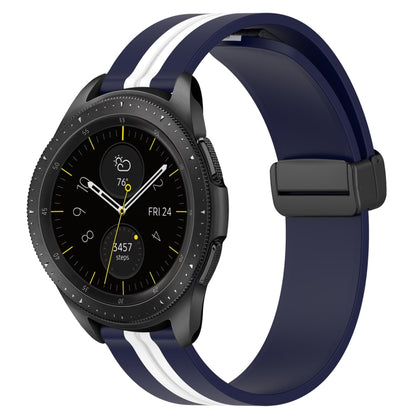 Bracelet de montre en silicone à fermoir magnétique pliant de 20 mm, For Samsung Galaxy Watch Active 2 40mm, For Samsung Galaxy Watch Active 2 44mm, For Samsung Galaxy Watch 42mm