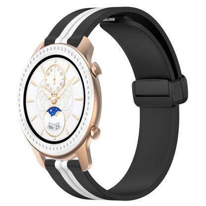 Bracelet de montre en silicone à fermoir magnétique pliant de 20 mm, For Amazfit GTS 4, For Amazfit GTS 3, For Amazfit GTS 2 Mini, For Amazfit GTS 2, For Amazfit GTS, For Amazfit GTR 42mm