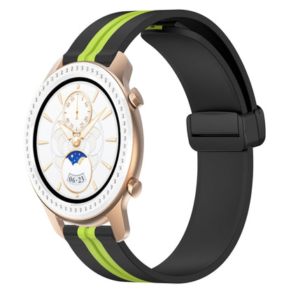 Bracelet de montre en silicone à fermoir magnétique pliant de 20 mm, For Amazfit GTS 4, For Amazfit GTS 3, For Amazfit GTS 2 Mini, For Amazfit GTS 2, For Amazfit GTS, For Amazfit GTR 42mm