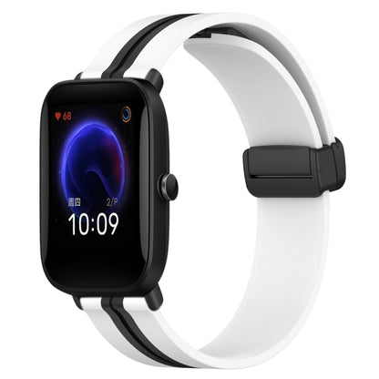 Bracelet de montre en silicone à fermoir magnétique pliant de 20 mm, For Amazfit Pop Pro, For Amazfit Pop
