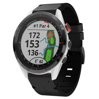 Bracelet de montre en cuir à boucle en acier de 22 mm, For Garmin Fenix 7 Sapphire Solar, For Garmin Fenix 7, For Garmin Fenix 7 Solar, For Garmin EPIX Gen 2, For Garmin Instinct 2, For Garmin Instinct, For Garmin Descent G1, For Garmin Approach S62   ...