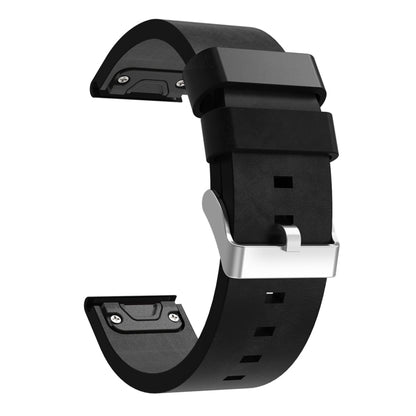 Bracelet de montre en cuir à boucle en acier de 26 mm, For Garmin Fenix 7X, For Garmin Fenix 7X Solar, For Garmin Tactix 7, For Garmin Tactix 7Pro, For Garmin Tactix Delta, For Garmin Enduro 2, For Garmin Fenix 6X, For Garmin Fenix 6X Pro              ...