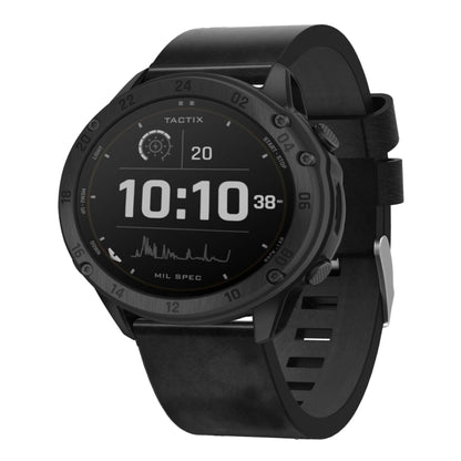 Bracelet de montre en cuir à boucle en acier de 26 mm, For Garmin Fenix 7X, For Garmin Fenix 7X Solar, For Garmin Tactix 7, For Garmin Tactix 7Pro, For Garmin Tactix Delta, For Garmin Enduro 2, For Garmin Fenix 6X, For Garmin Fenix 6X Pro              ...