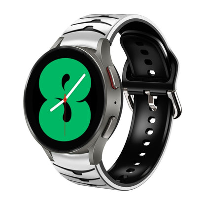 Bracelet de montre en silicone à texture incurvée, For Samsung Galaxy Watch 5 44mm, For Samsung Galaxy Watch 5 40mm, For Samsung Galaxy Watch 5 Pro 45mm, For Samsung Galaxy Watch 4 44mm