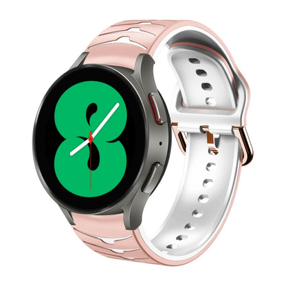 Bracelet de montre en silicone à texture incurvée, For Samsung Galaxy Watch 5 44mm, For Samsung Galaxy Watch 5 40mm, For Samsung Galaxy Watch 5 Pro 45mm, For Samsung Galaxy Watch 4 44mm