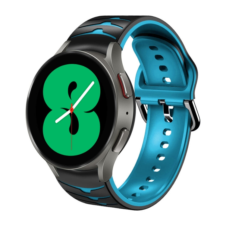 Bracelet de montre en silicone à texture incurvée, For Samsung Galaxy Watch 5 44mm, For Samsung Galaxy Watch 5 40mm, For Samsung Galaxy Watch 5 Pro 45mm, For Samsung Galaxy Watch 4 44mm