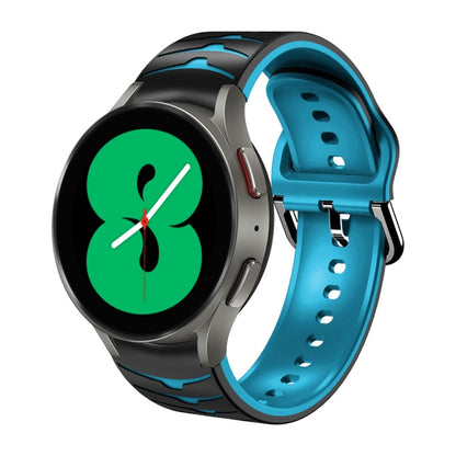 Bracelet de montre en silicone à texture incurvée, For Samsung Galaxy Watch 5 44mm, For Samsung Galaxy Watch 5 40mm, For Samsung Galaxy Watch 5 Pro 45mm, For Samsung Galaxy Watch 4 44mm