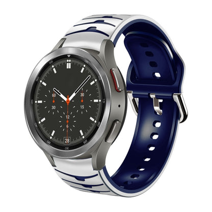 Bracelet de montre en silicone à texture incurvée, For Samsung Galaxy Watch 4 40mm, For Samsung  Galaxy Watch 4 Classic 42mm, For Samsung  Galaxy Watch 4 Classic 46mm