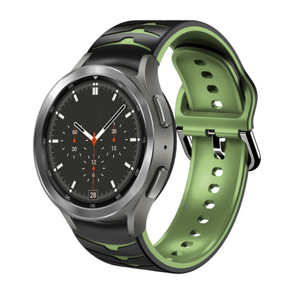 Bracelet de montre en silicone à texture incurvée, For Samsung Galaxy Watch 4 40mm, For Samsung  Galaxy Watch 4 Classic 42mm, For Samsung  Galaxy Watch 4 Classic 46mm