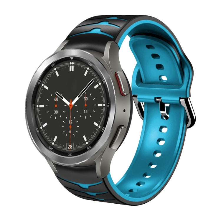 Bracelet de montre en silicone à texture incurvée, For Samsung Galaxy Watch 4 40mm, For Samsung  Galaxy Watch 4 Classic 42mm, For Samsung  Galaxy Watch 4 Classic 46mm