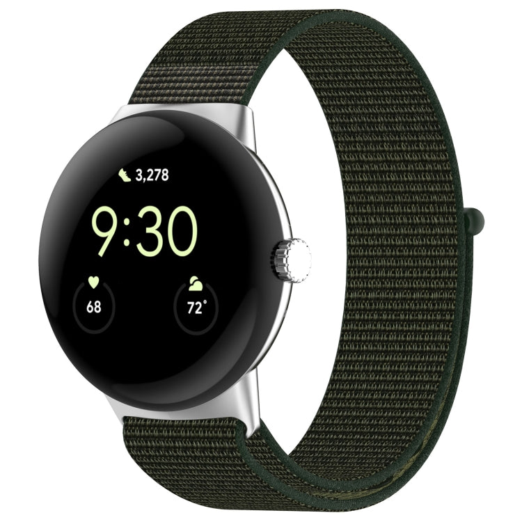 Bracelet de montre en nylon tissé, For Google Pixel Watch 4 / 3 / 2 / 1 41mm