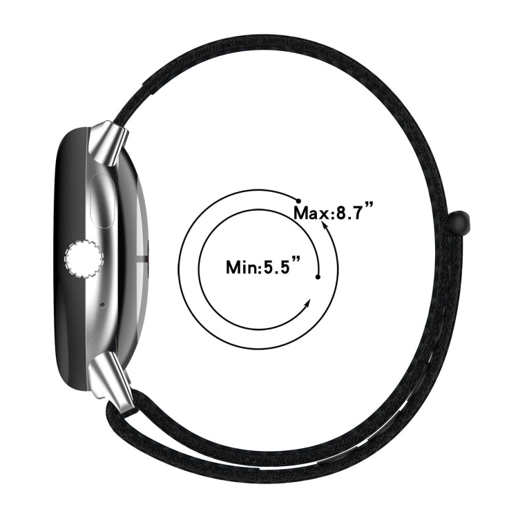Bracelet de montre en nylon tissé, For Google Pixel Watch 4 / 3 / 2 / 1 41mm