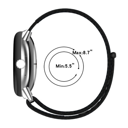 Bracelet de montre en nylon tissé, For Google Pixel Watch 4 / 3 / 2 / 1 41mm